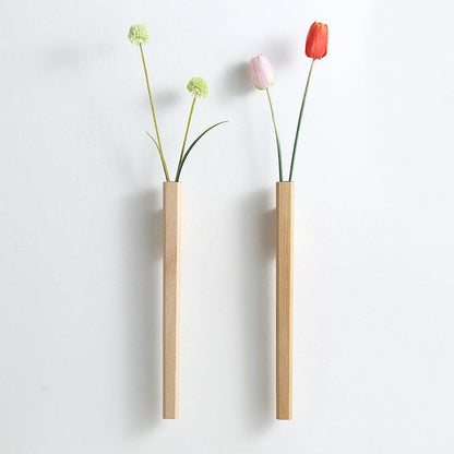 Holz Wand Bleistift Vase