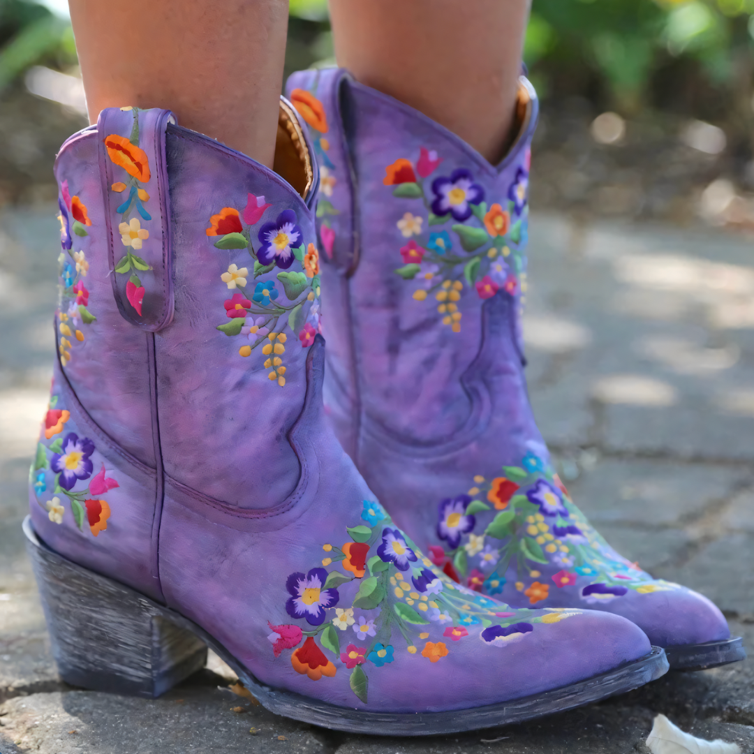Wetterfeste Cowgirl-Stiefel - Carlyn