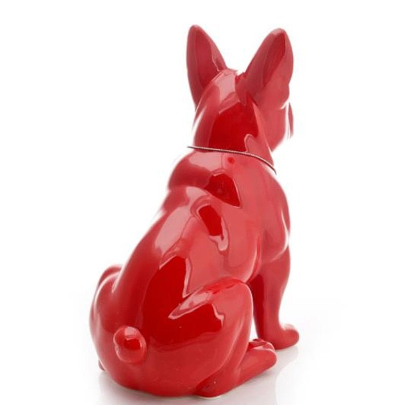 Französische Bulldogge Künstlerische Statue
