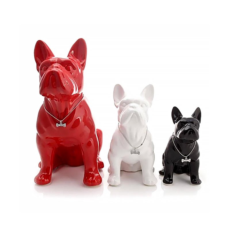 Französische Bulldogge Künstlerische Statue