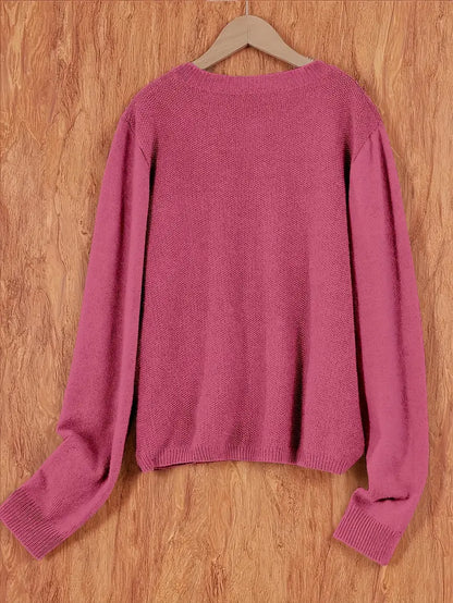 Eugenia® | Damen Casual Strickjacke