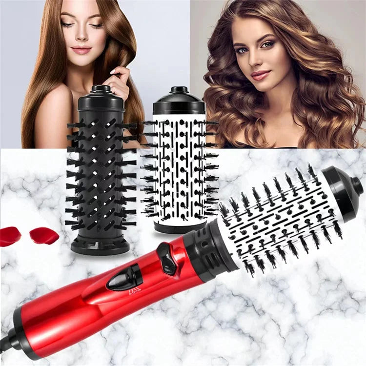 LuxeWave™ - Professionelle Styling-Haartrocknerbürste (45% RABATT)