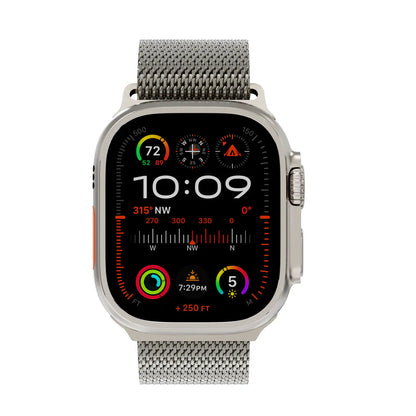 Milanese Loop Titanarmband für Apple Watch