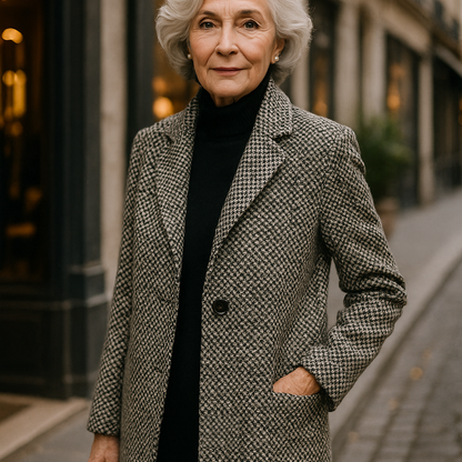 Audrey | Midi Langmantel