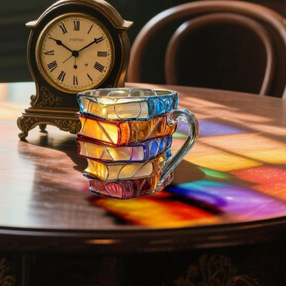 Original Handgefertigte 3D Leseglück-Tasse