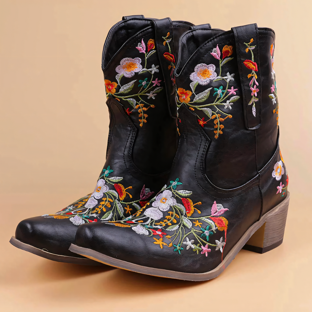 Wetterfeste Cowgirl-Stiefel - Carlyn