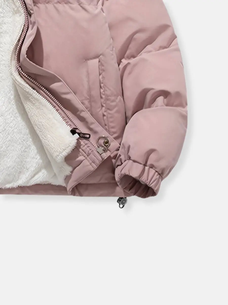 Chloé | Gemütliche Winterjacke mit Reißverschluss – Stilvoller Schutz für kalte Tage