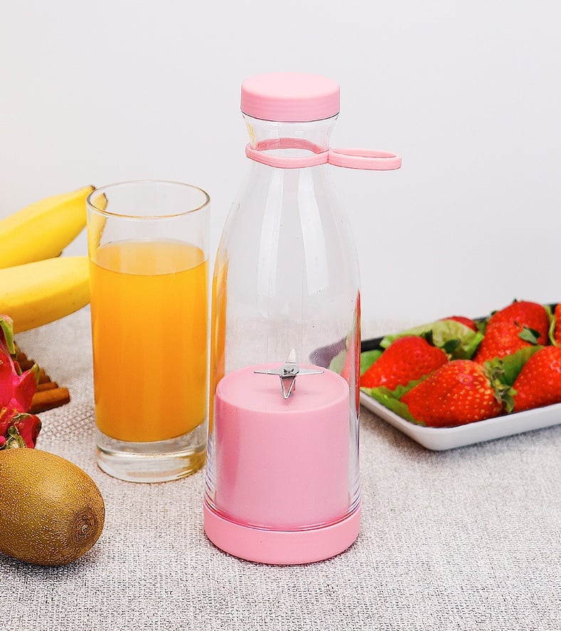 BlendMate Tragbarer Mixer - 2-in-1 Smoothie Maker & Flasche Frische Getränke Unterwegs - 50% RABATT