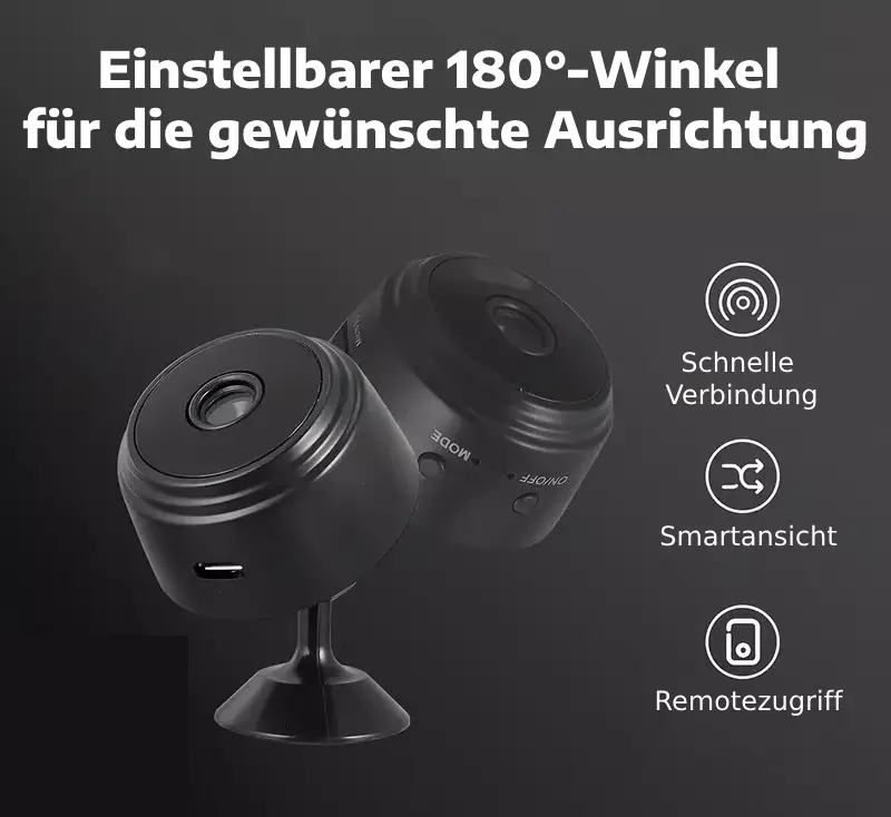 Rückblick Pro Cam | Sicheres Rückwärtsfahren mit direkter Smartphone Ansicht
