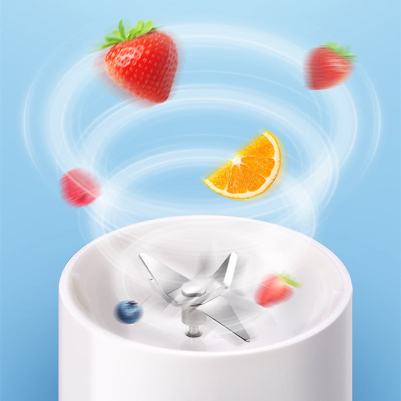 BlendMate Tragbarer Mixer - 2-in-1 Smoothie Maker & Flasche Frische Getränke Unterwegs - 50% RABATT