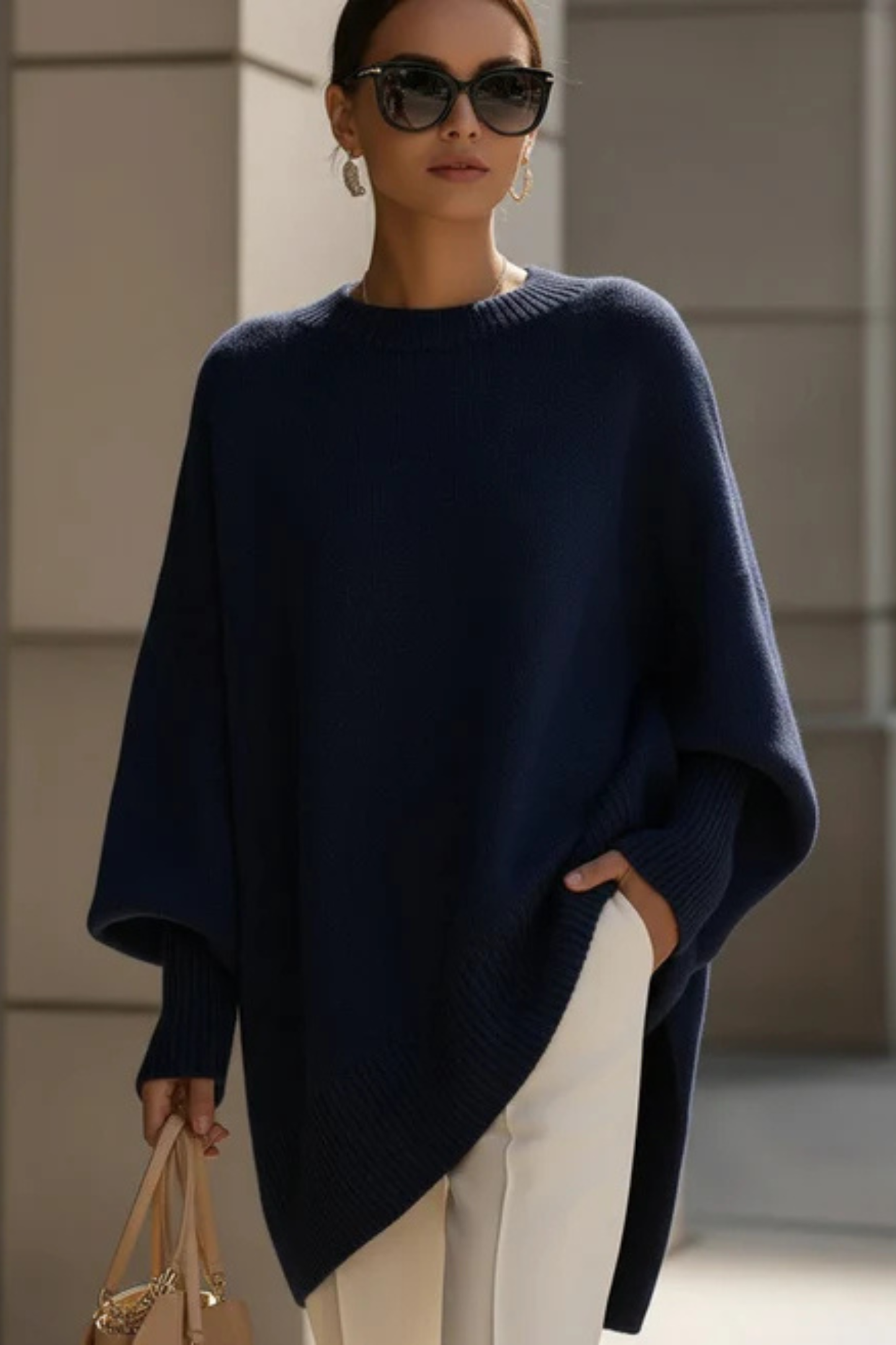 Elouise Oversized Poncho