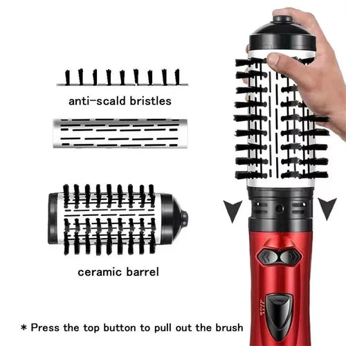 LuxeWave™ - Professionelle Styling-Haartrocknerbürste (45% RABATT)