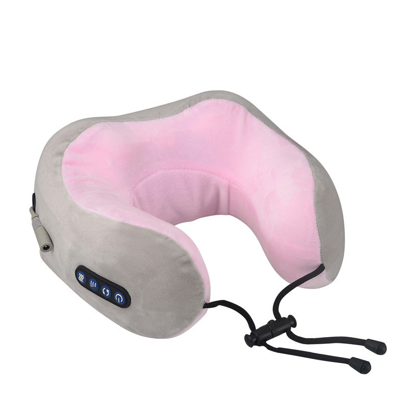 CleoRelax | Ergonomisches Heizkissen mit Wärme-Massage für Nacken und Rücken