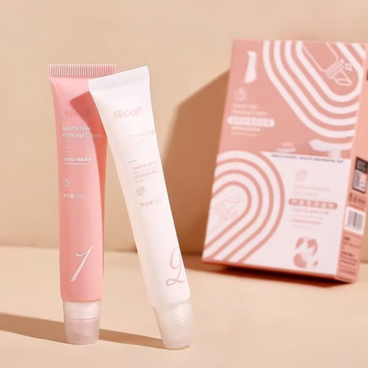 SmoothEase Gesichtshaarentferner - Glatte Haut, Keine Schmerzen - 1+1 GRATIS