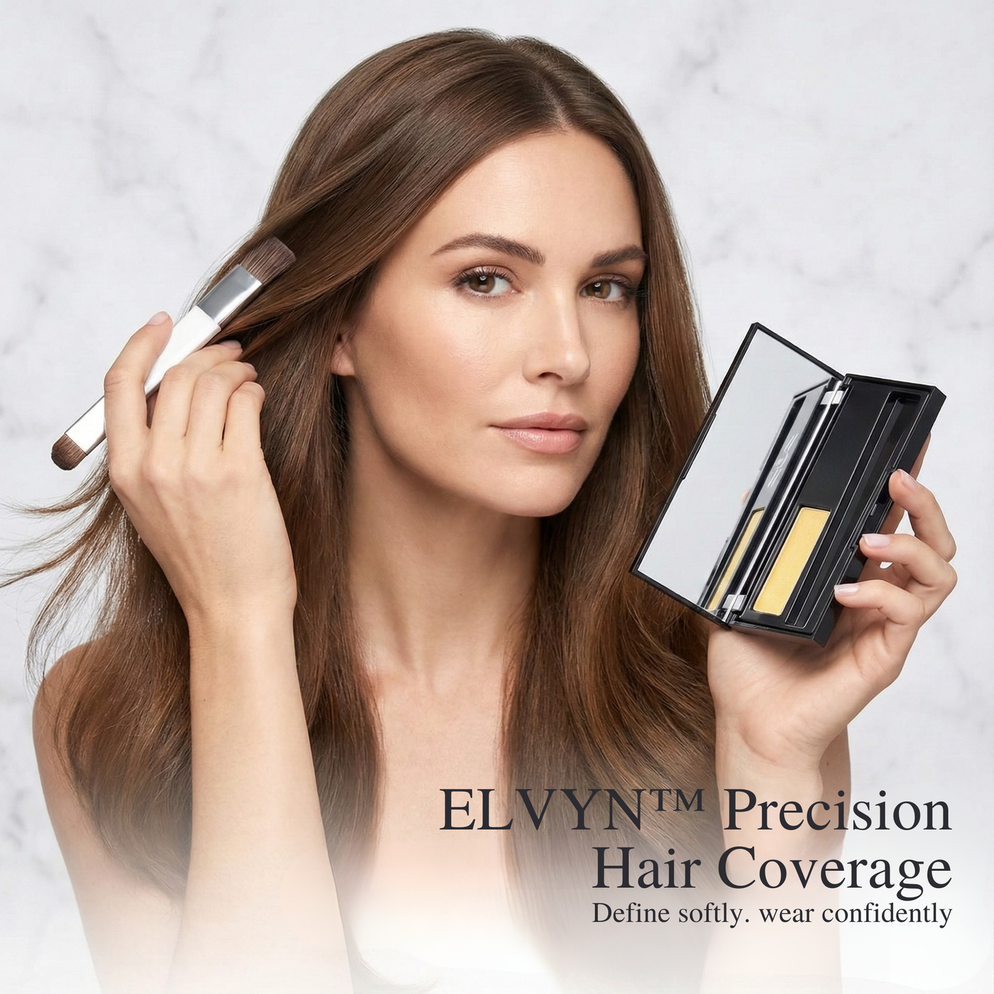 ELVYN™ Haaransatz Touch-Up Puderpinsel