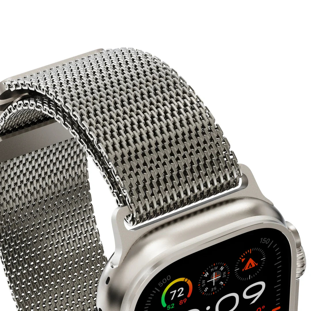 Milanese Loop Titanarmband für Apple Watch