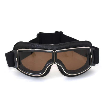 Vintage Motorbrille | Stilvoller Schutz für jede Fahrt