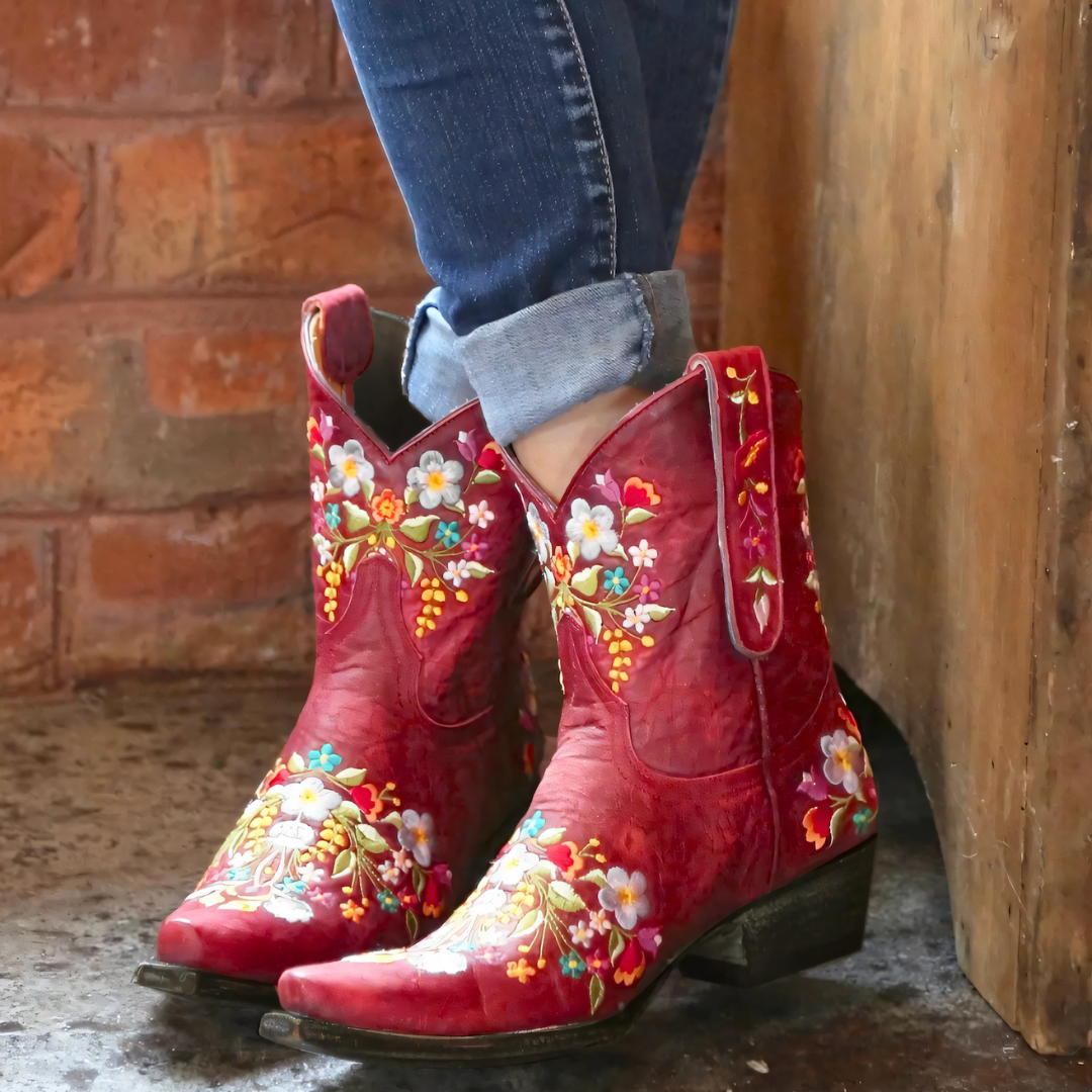 Wetterfeste Cowgirl-Stiefel - Carlyn