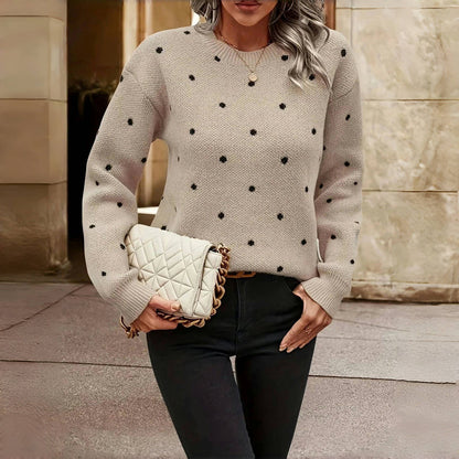 Margaret | Verspielter Strukturpullover
