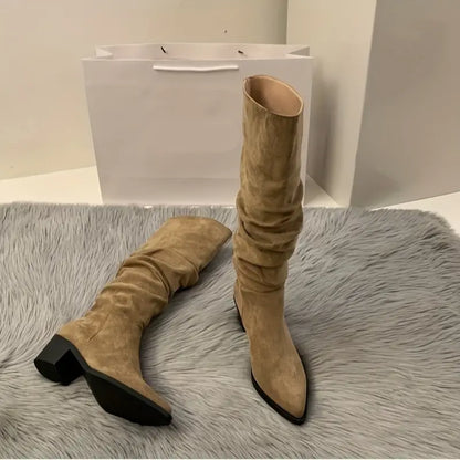 Schicke lange Damenstiefel - Gabrielle