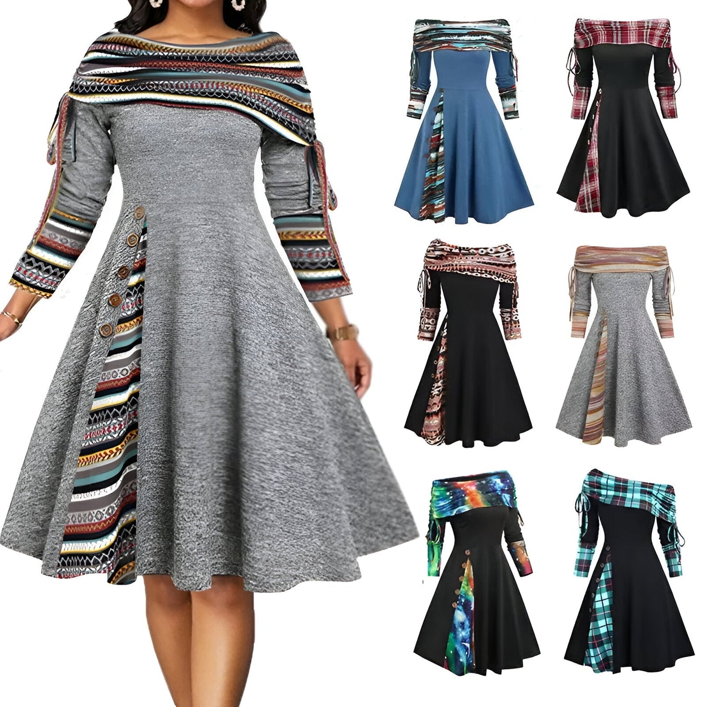 Amelia | Eleganz im Off-Shoulder Design