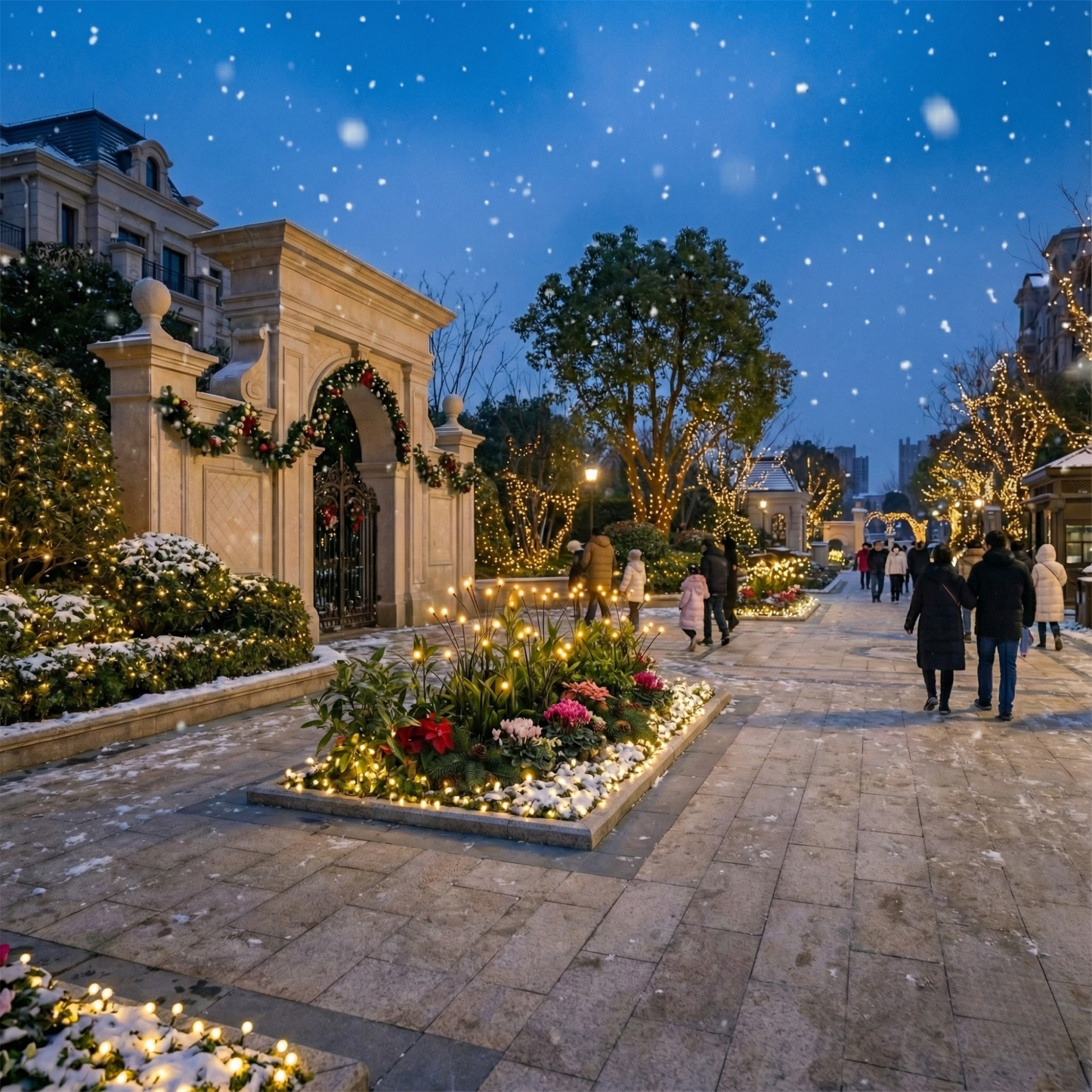 LumiFire™ Solar Glühwürmchen Gartenlichter