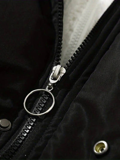 Chloé | Gemütliche Winterjacke mit Reißverschluss – Stilvoller Schutz für kalte Tage