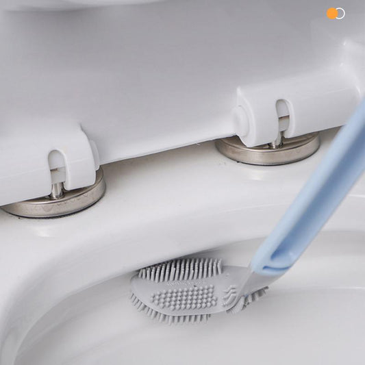 Silikon-Toilettenbürste | Geben Sie Ihrer Toilette einen funkelnden Glanz, selbst in den schwer zugänglichen Ecken
