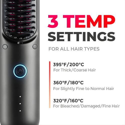 GlamBrush Pro™ - Glatt, Sleek und Stylisch in Minuten