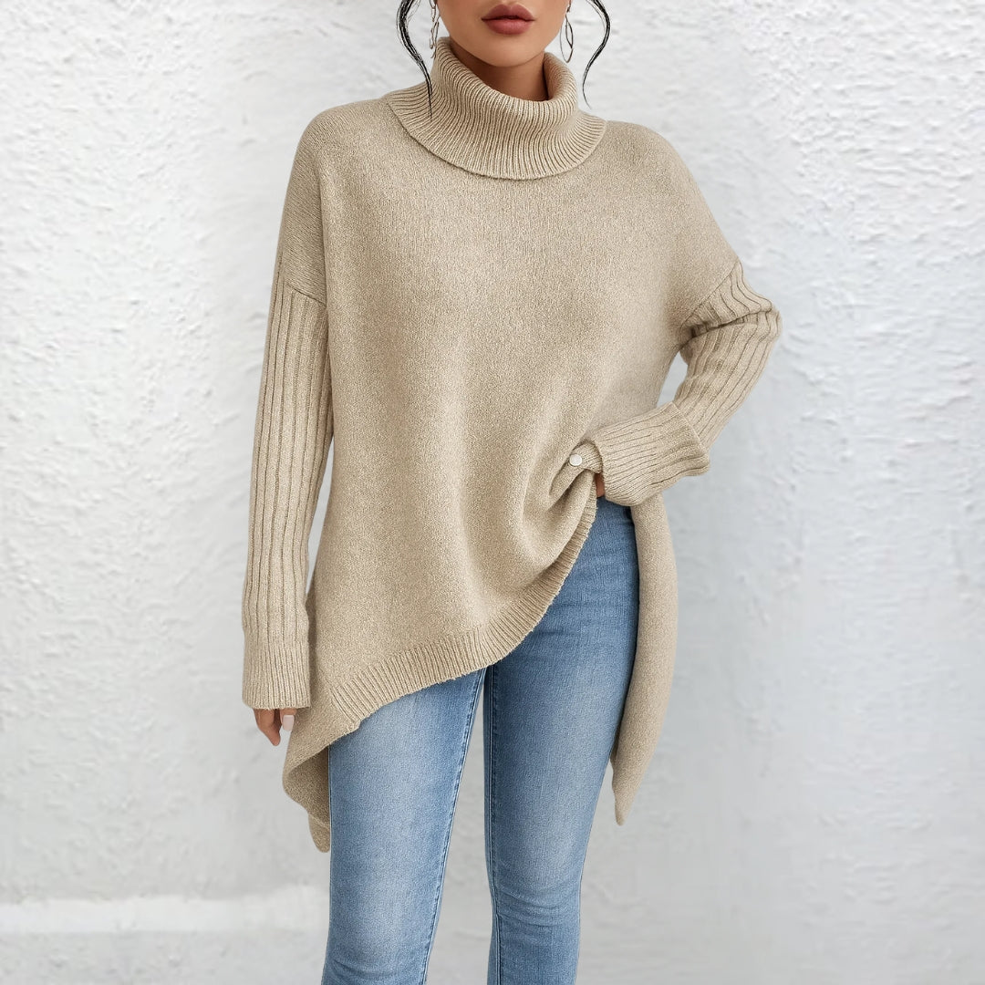 RENATA – ÜBERGRÖSSE ROLLKRAGENPULLOVER