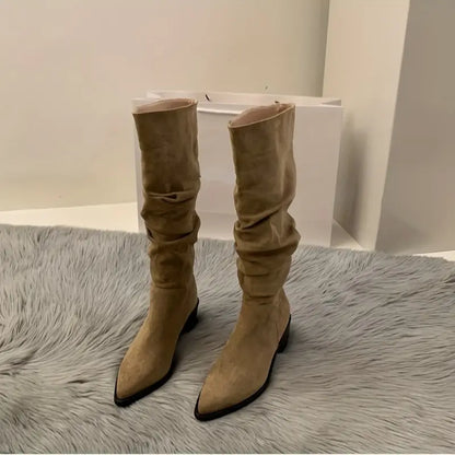 Schicke lange Damenstiefel - Gabrielle