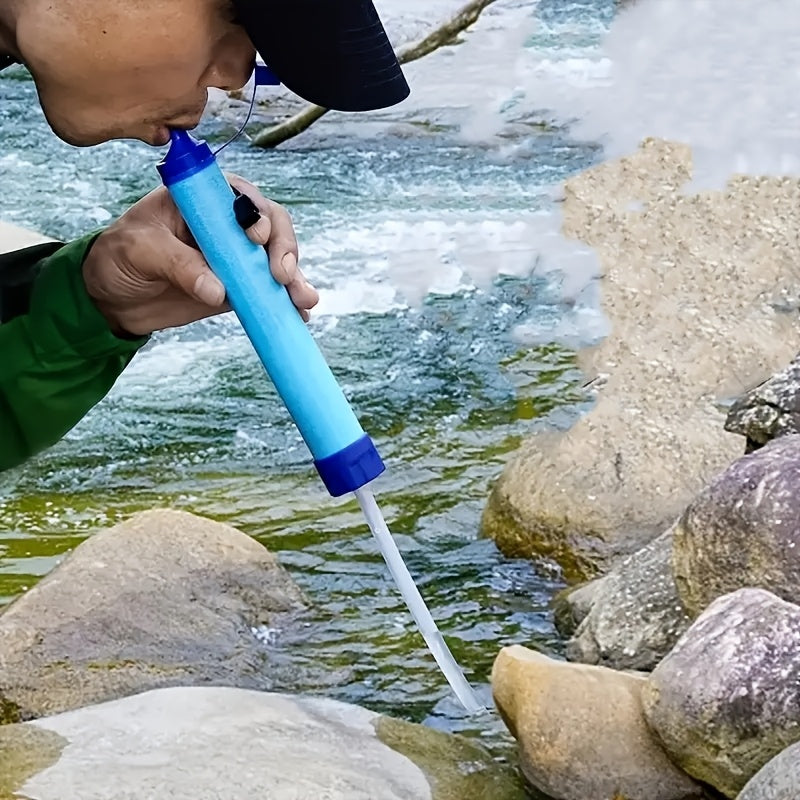 Clean Sip | Praktischer Wasserfilter-Strohhalm für sauberes Trinken