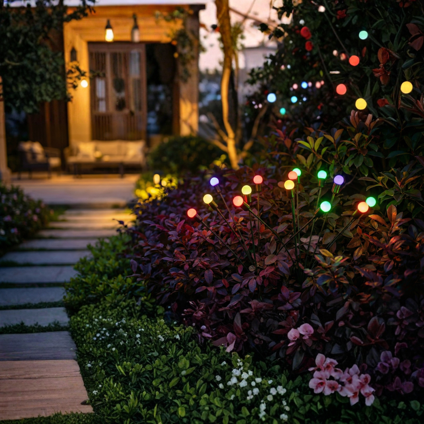 LumiFire™ Solar Glühwürmchen Gartenlichter
