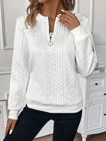 Evi | Pullover mit Reißverschluss