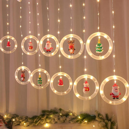 Glanzvolle Weihnachten | Magische LED-Lichterkette mit Wunderschönen Figuren