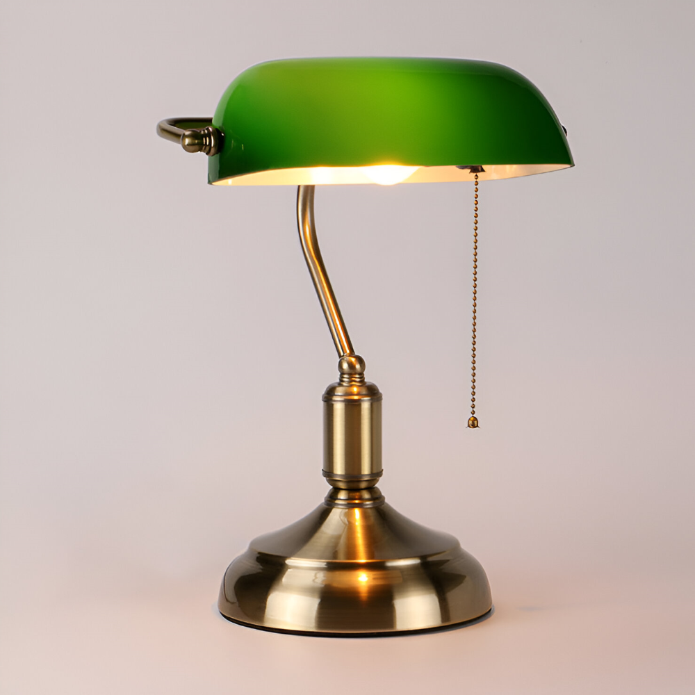 Schreibtischlampe hoch