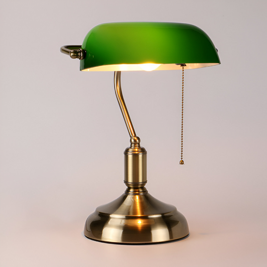 Schreibtischlampe hoch