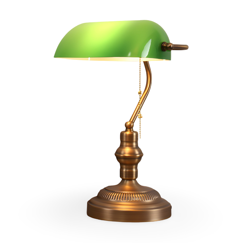 Schreibtischlampe hoch