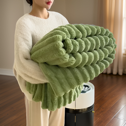 Plüsch-Fleece-Decke für Sofa