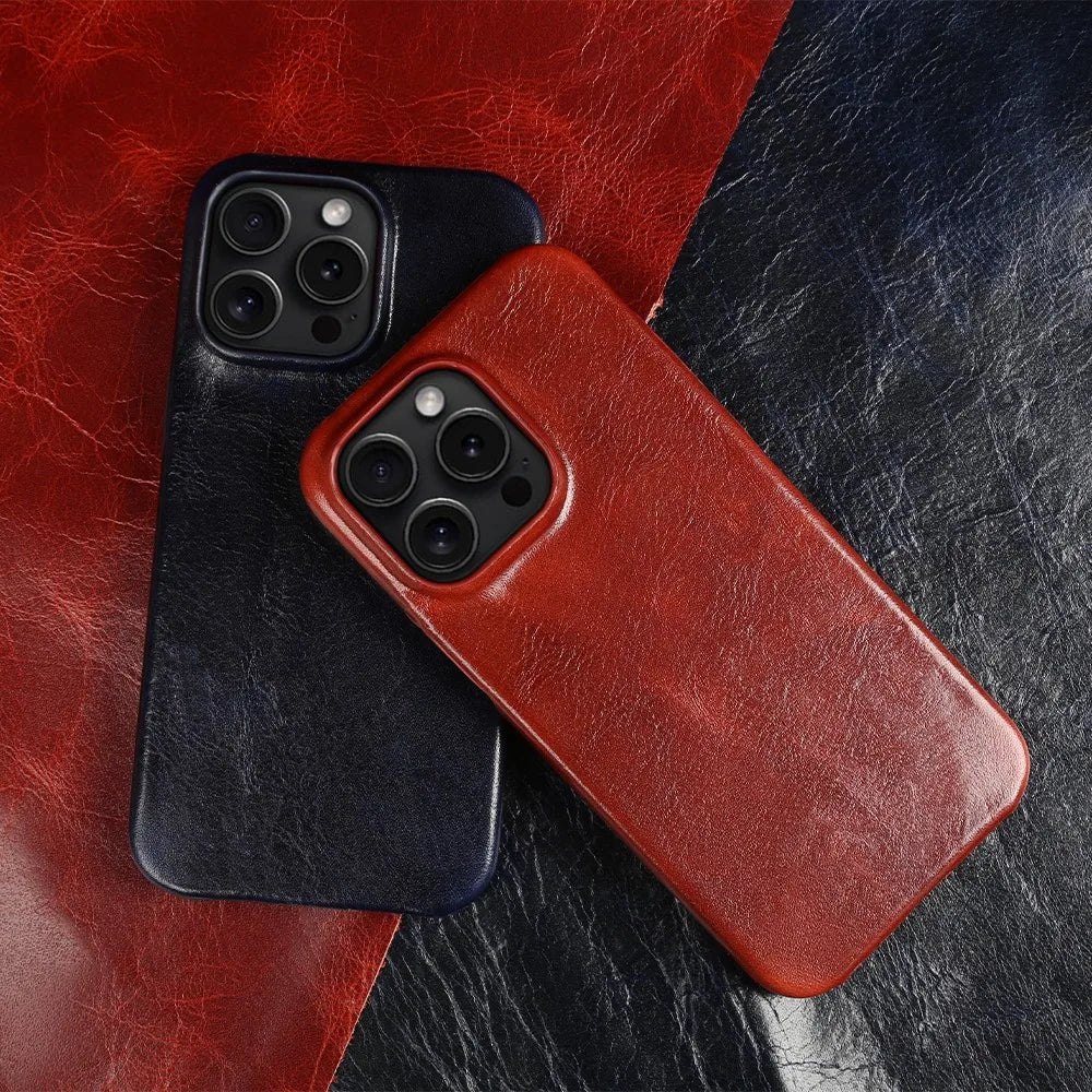 DAS EXECUTIVE - ECHTE LEDER IPHONE-HÜLLE