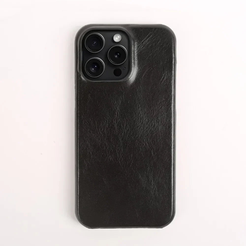 DAS EXECUTIVE - ECHTE LEDER IPHONE-HÜLLE