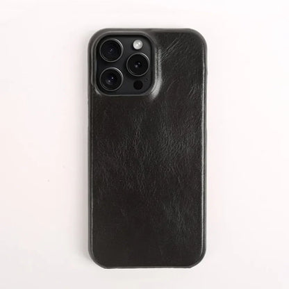 DAS EXECUTIVE - ECHTE LEDER IPHONE-HÜLLE