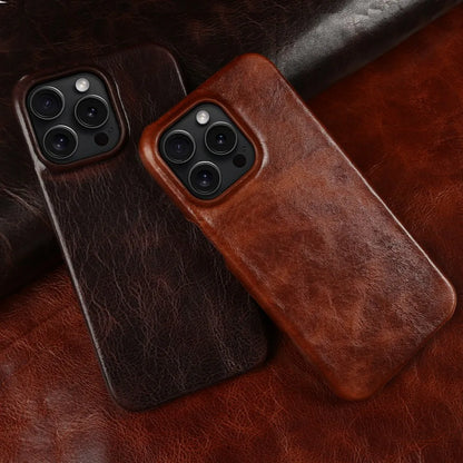 DAS EXECUTIVE - ECHTE LEDER IPHONE-HÜLLE