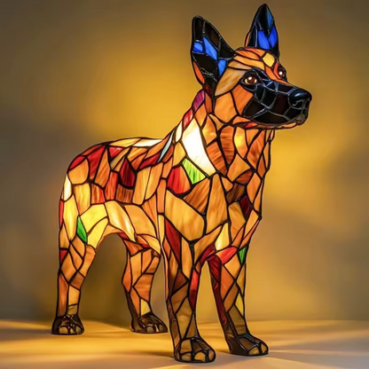 Leuchthund - Handgefertigte Lampe für strahlende Herzen