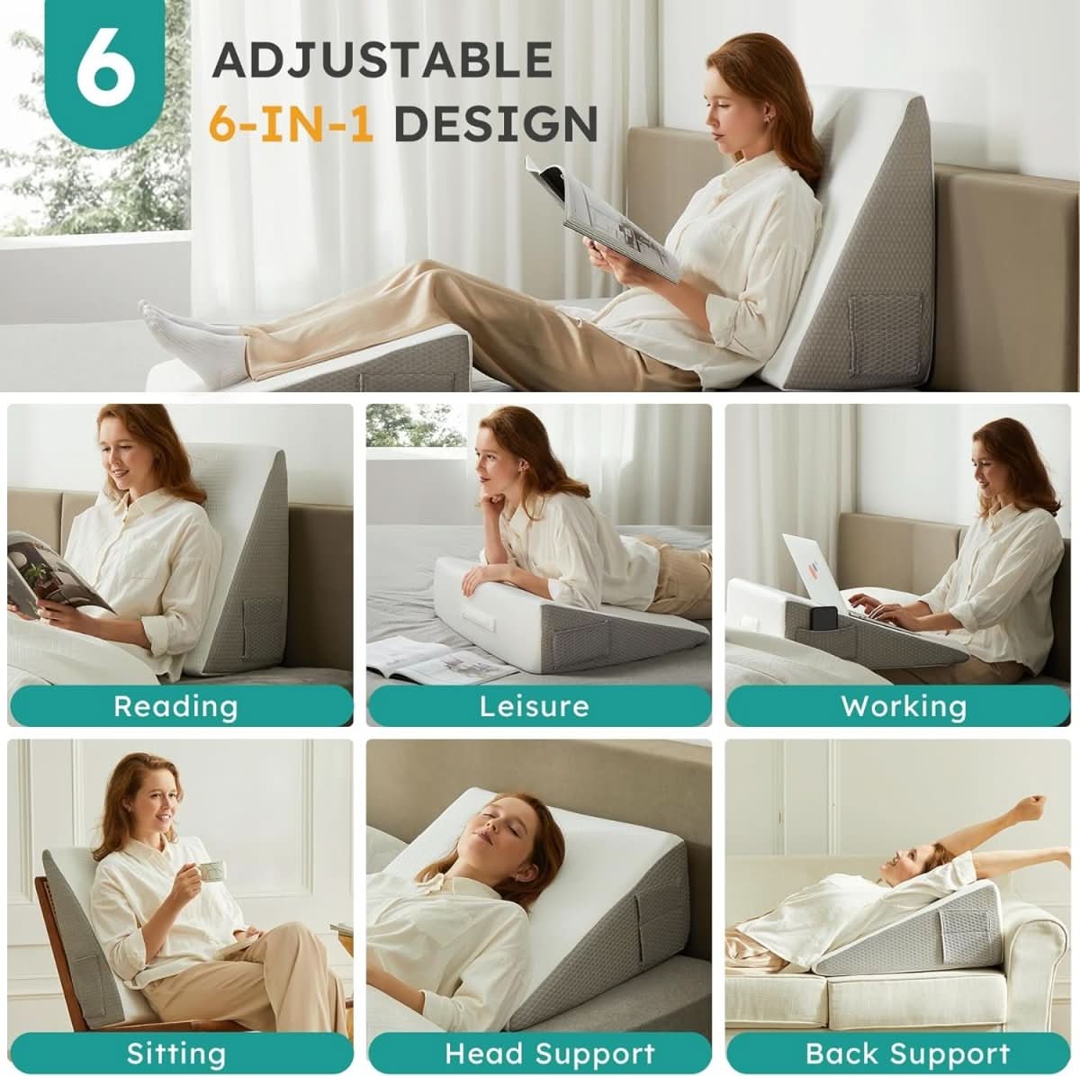 Deluxe Keilkissen – Neigungskeilkissen