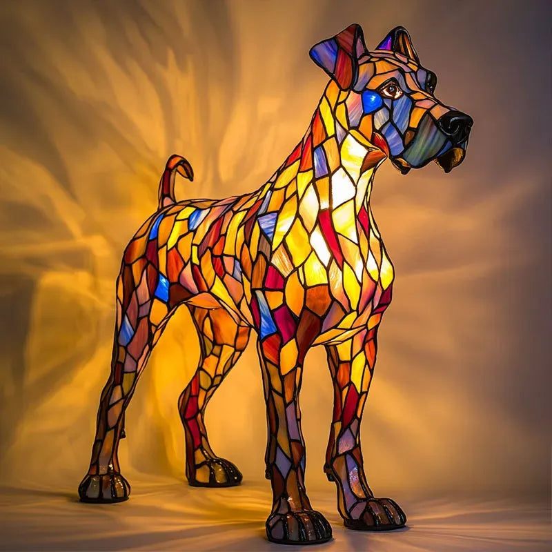 Leuchthund - Handgefertigte Lampe für strahlende Herzen