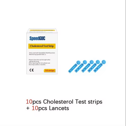 Diagnostix | Innovatives 3-in-1 Gesundheitsmonitor für Cholesterin, Glukose & Harnsäure