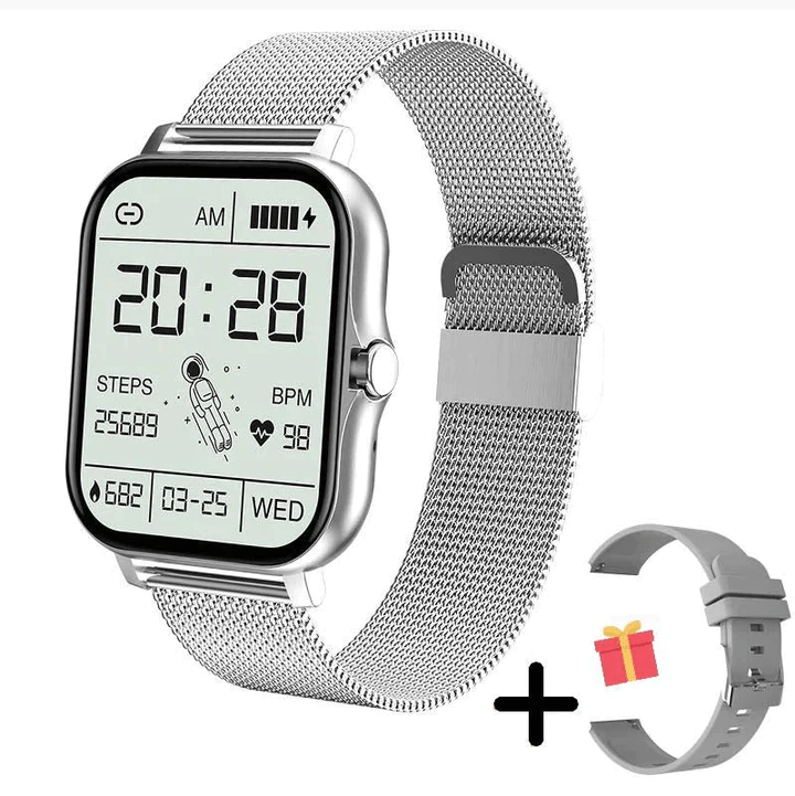 DivaSync - Multifunktionale, elegante Smartwatch für Frauen
