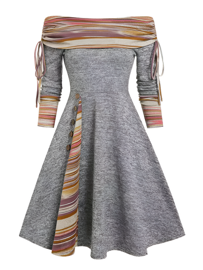 Amelia | Eleganz im Off-Shoulder Design