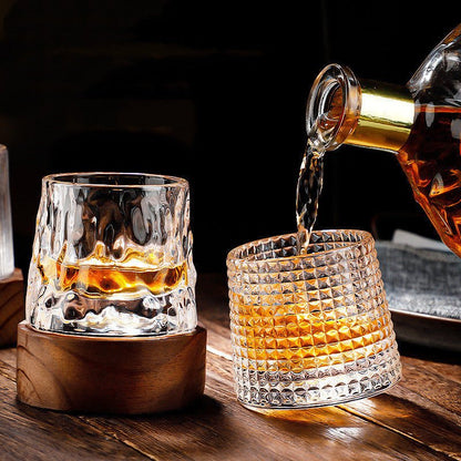 Whiskeygläser rund